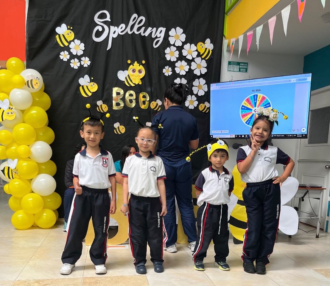 Evento Spelling Bee del colegio