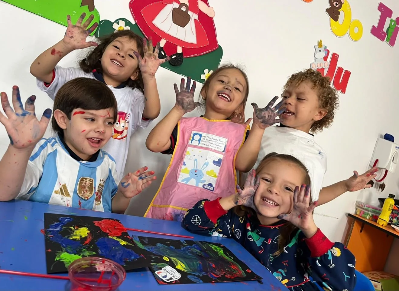 Fotografía del nivel Jardín en el Preescolar Sonrisas Infantiles