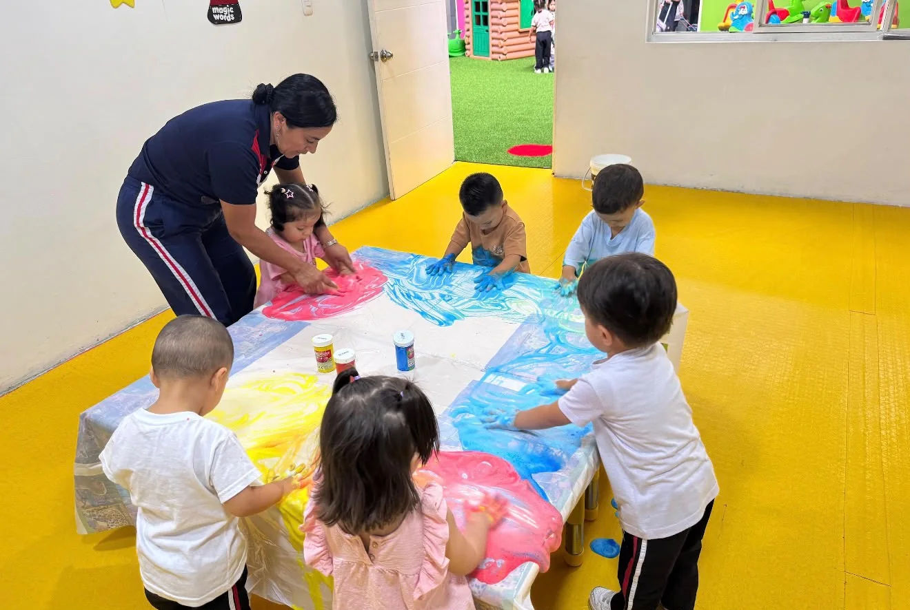 Fotografía del nivel Materno en el Preescolar Sonrisas Infantiles